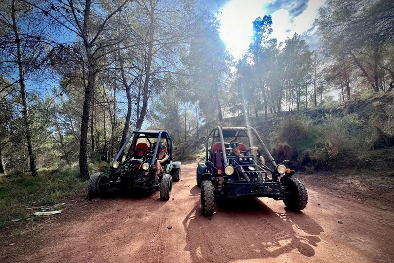Benidorm: Buggy Jungle or Algar Waterfalls Tour Benidorm: Buggy (4 Seater) 2h Jungle Tour
