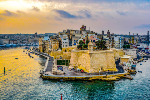 Sliema: Scenic Coastal & Harbour Cruise w/Lunch & Transport Including Transportation