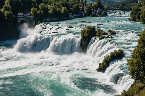 Privat dagsutflykt: Zürich&gt; Rhenfallen, Stein am Rhein &amp; tillbaka