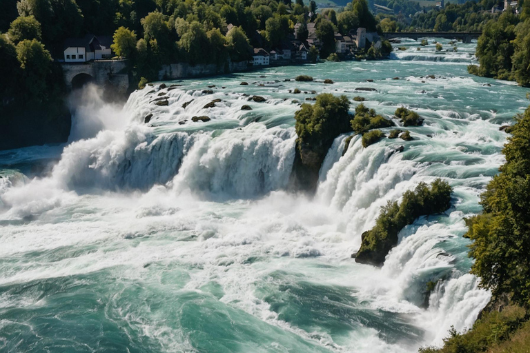 Privat dagsutflykt: Zürich&gt; Rhenfallen, Stein am Rhein &amp; tillbaka