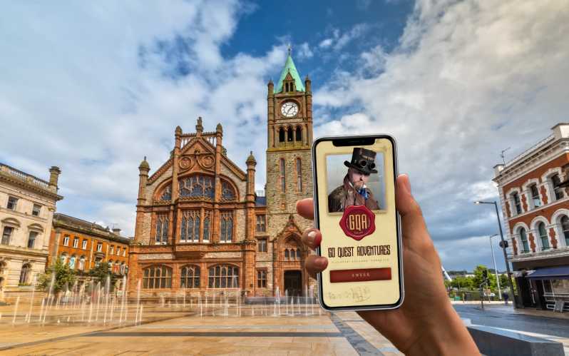 Derry: passeggiata in città autoguidata e caccia al tesoro interattiva