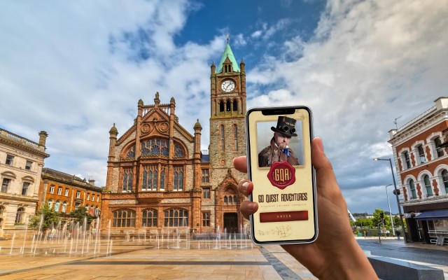 Visit Derry Self-Guided City Walk & Interactive Treasure Hunt in Londonderry