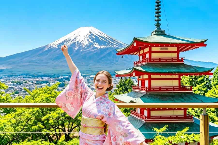 Tour zum Fuji und nach Hakone: Arakurayama, Oshino Hakkai, Owakudani. Foto: GetYourGuide Tour zum Fuji und nach Hakone: Arakurayama, Oshino Hakkai, Owakudani. Foto: GetYourGuide
