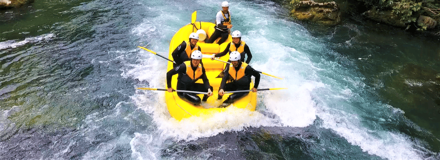 Rafting sur la rivière Cetina