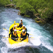 Rafting en el río Cetina