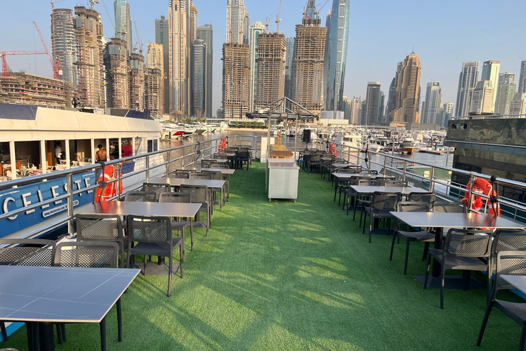 Dubai Marina Dinner Cruise with Buffet & Live Entertainment