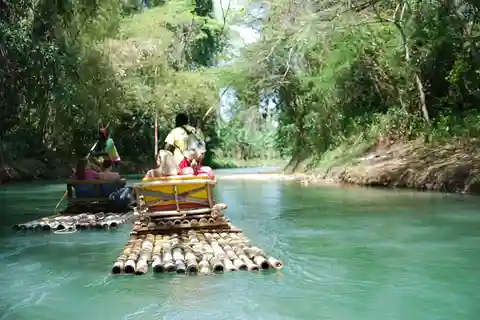 White River Bamboo Rafting & Blue Hole Ocho Rios