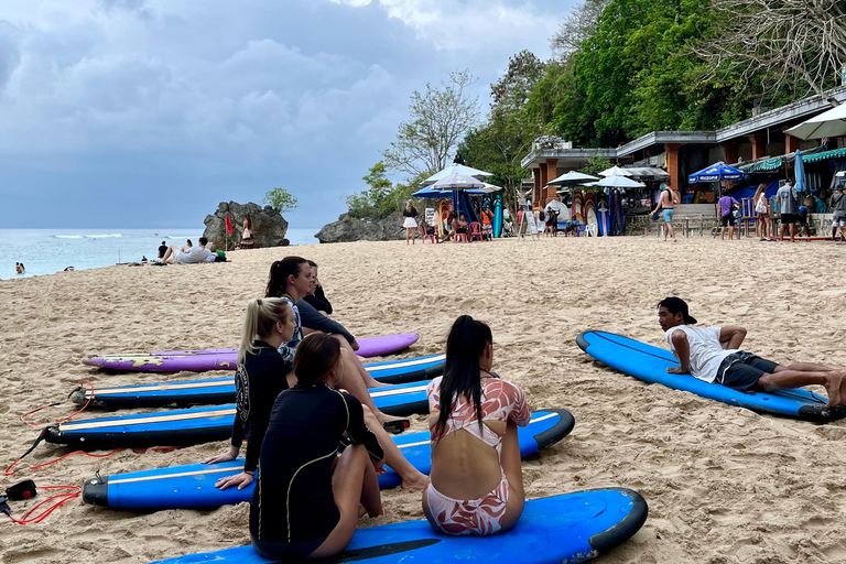 Padang Padang Beach: Beginner and Intermediate Surf Lesson