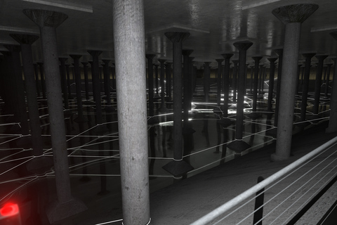 Houston: Cistern Art Installation "Undercurrents"