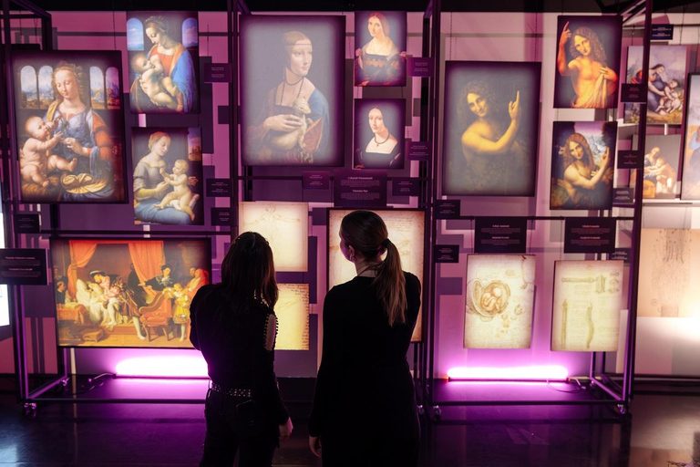 Warsaw: Leonardo vs Michelangelo Immersive Exhibition Ticket