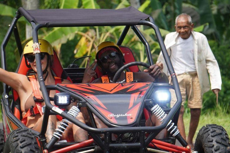 Bali: Buggy Jungle UTV & Tubing Adventure with Transfer Single Buggy jungle UTV Adventure meet in our Location