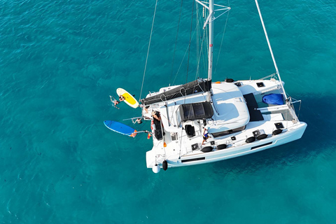 Ibiza: Formentera Catamaran Trip with Snorkeling
