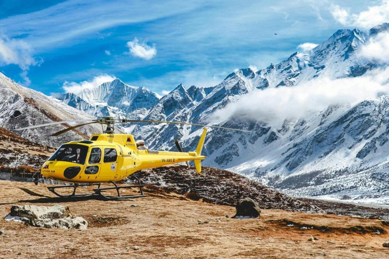 Langtang Valley Helicopter Tour with Kyanjin Gompa Landing
