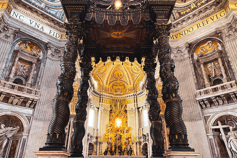 Zwiedzanie Muzeów Watykańskich, Kaplicy Sykstyńskiej i Bazyliki Świętego Piotra