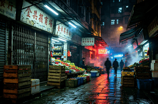 Hongkong: Gangsterfilm-Rundgang über den Yau Ma Tei Fruit Market