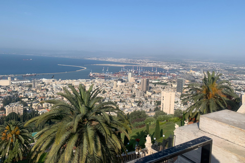 Caesarea, Haifa, Akko & Rosh Hanikra Full Day Private Tour Caesarea, Haifa and Carmel Mount with Bridges and Druz