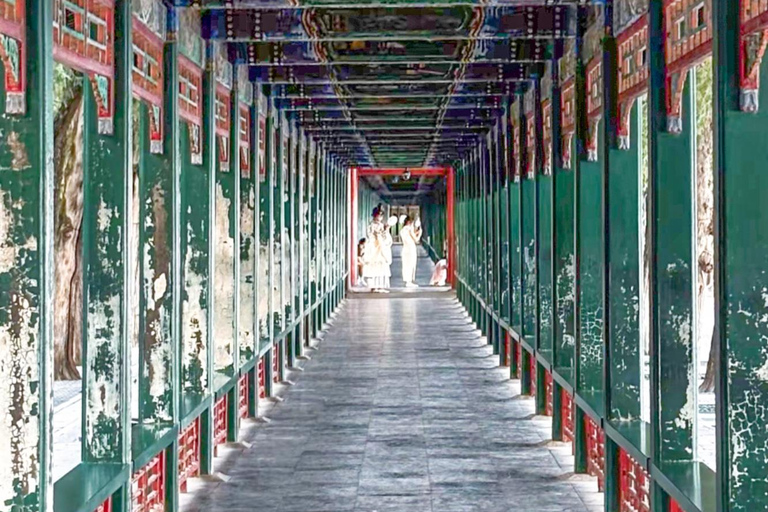 Beijing: Summer Palace Entry Ticket & Royal Canal Boat