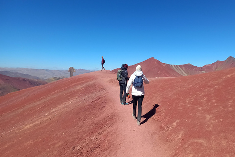 Cuzco: Rainbow Mountain Adventure and Red Valley with Guide and Meals Included.