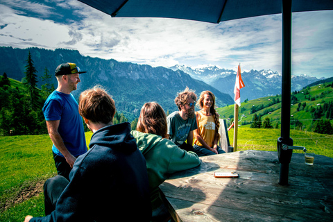 Unterseen: Alpine Cheese Farm Visit & Cheesemaking