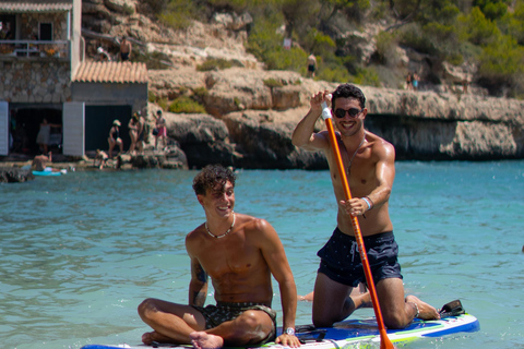 Cala Llombards o Cala Santany &amp; Es Pontas Schnorcheln und SUP