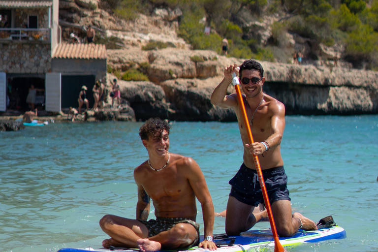 Cala Llombards o Cala Santany &amp; Es Pontas Schnorcheln und SUP