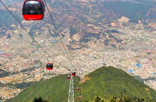Chandragiri-Hügel-Sonnenuntergangstour mit Seilbahn und Tempel