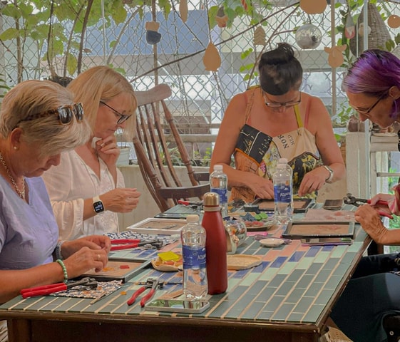 Ho Chi Minh City: Mosaic Art Workshop in a Secret Spot