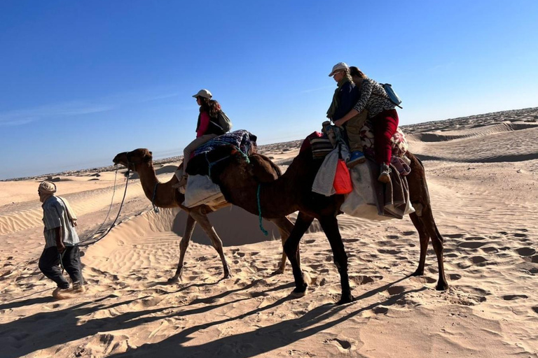 Expédition au Sahara : Trekking à dos de chameau et bivouac pour 2 personnes