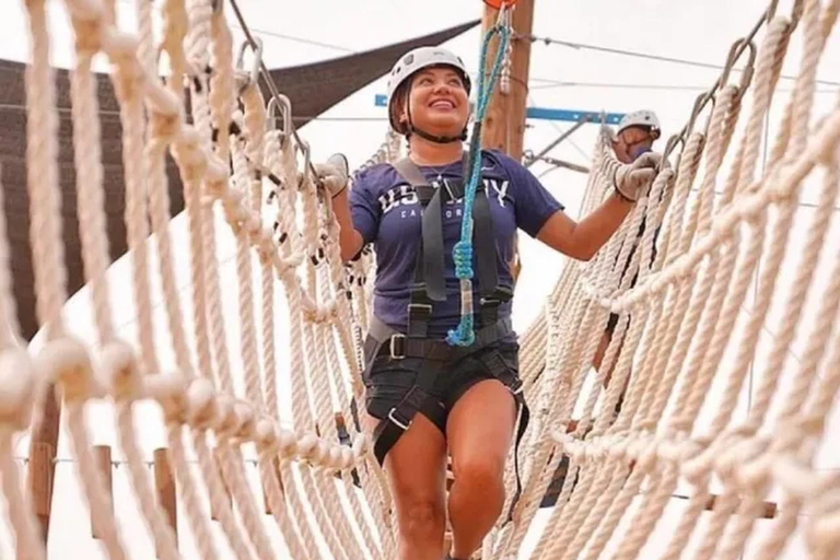 Corona: Customizable Sky Gym Ropes Course Adventure Sky Gym Ropes Course Adventure All Levels