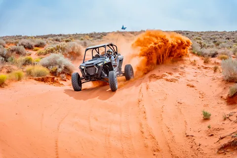Greater Zion: Extreme Adrenaline UTV Tour in Sand Hollow