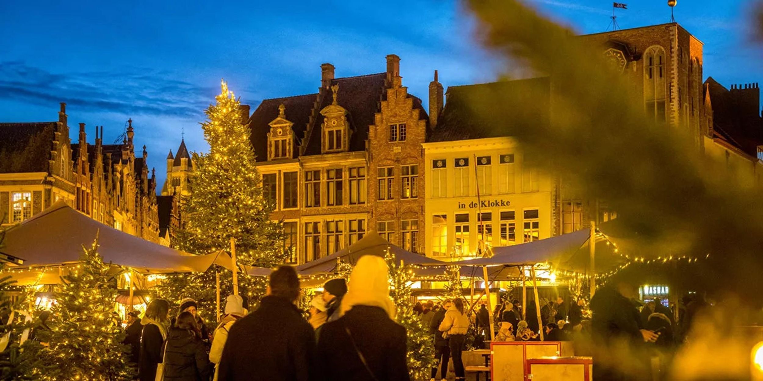 Brüssel: Tour nach Brügge und Gent mit Weihnachtsmarkt und Bootsfahrt