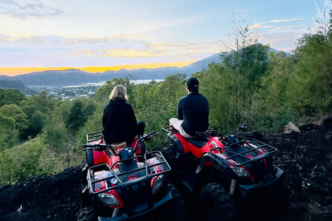 Bali: Mount Batur Sunrise ATV Quad Bike with Breakfast Tandem Ride ATV Sunrise with Round Transfer