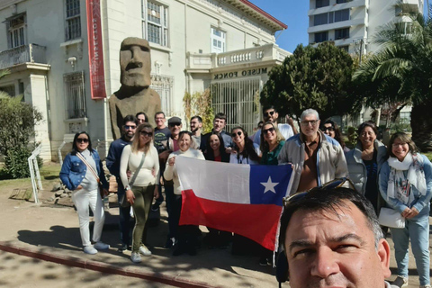 Santiago: Viña del Mar + Casa Blanca Valley + Valparaiso Heritage Tour