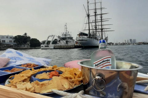 Cartagena: Private Sunset and Night Boat Tour