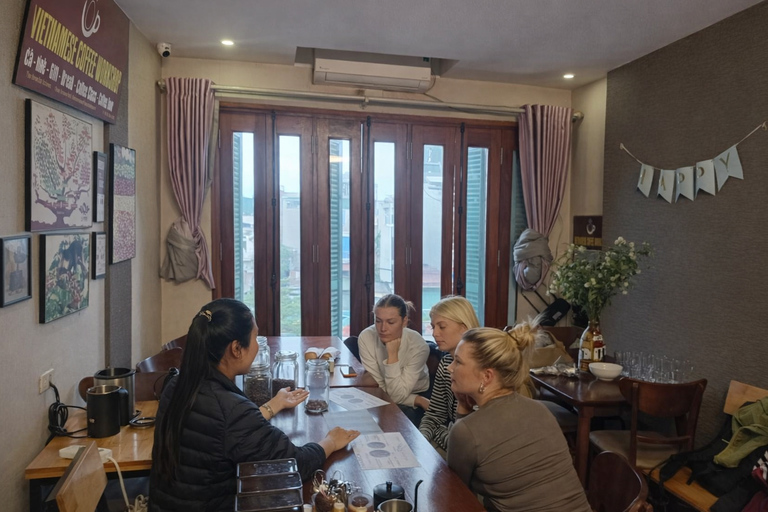 Egg, Salt & Coconut Coffee Workshop in Hanoi Old Quarter