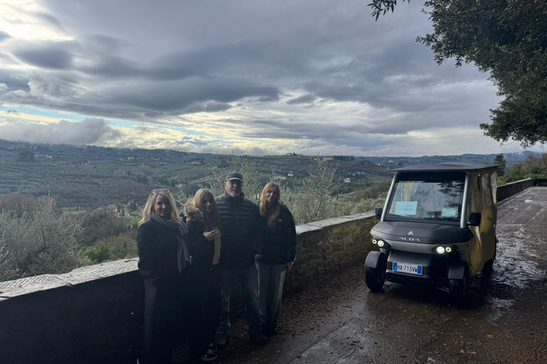 Florence Hills Golf Cart Tour & Piazzale Michelangelo
