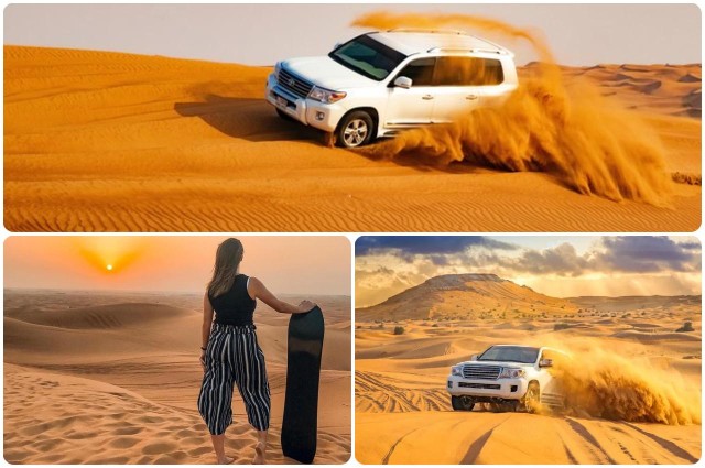 Visit Doha Desert Safari with Camel Ride and Sandboarding in Doha, Qatar