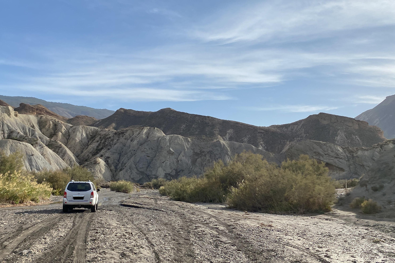 Desde Almería ou Tabernas: Descobre o deserto em 4x4De Tabernas