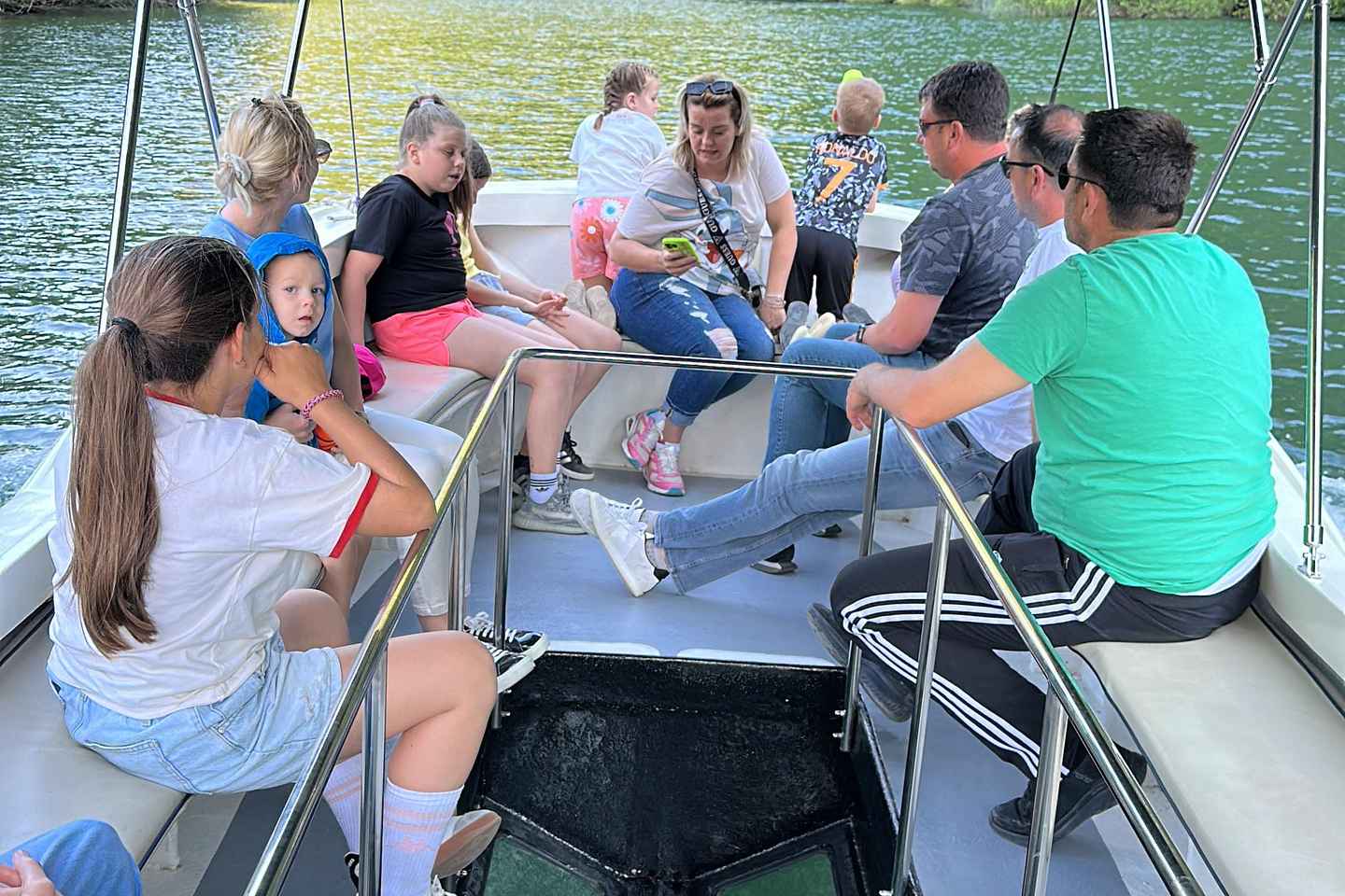 Omiš: Cetina River Canyon Glass Boat Tour to Radman Mills