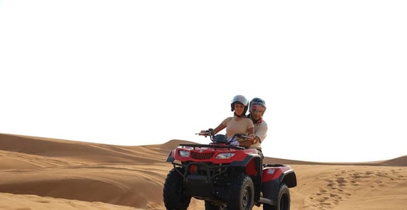 Dubai: Quad Bike Safari, Camels, & Camp with BBQ Dinner