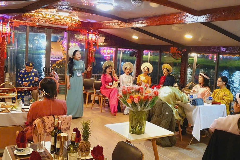 Hue: Perfume River Dinner Cruise with Folk Music Show Hue Folk Music Performance Only