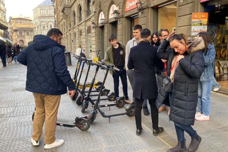 Florencia: recorrido turístico de 2 horas en scooter eléctrico