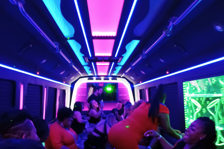 Miami: Party Bus, Club Entry, and Open Bar Night ExperienceParty Package: Bus, Club Entry &amp; Open Bar Fees Included