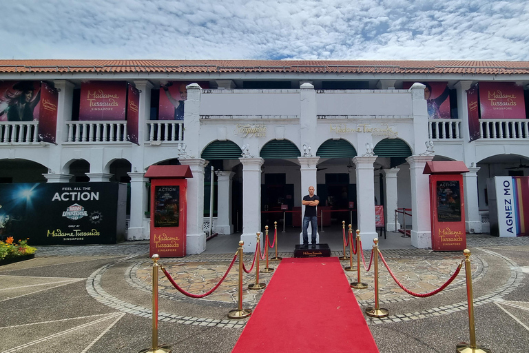 Singapura: Bilhete de entrada para o museu de cera Madame TussaudsBilhete Standard + Marvel Universe 4D + Corrida VR