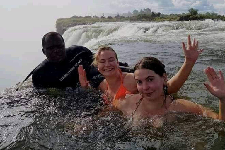 Livingstone: Victoria Falls, Devil's Pool & Rhino Tour