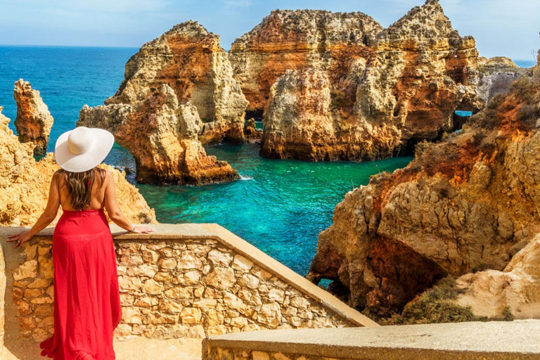 Lisbona: Tour privato in Algarve, Benagil, Algar Seco e Lagos