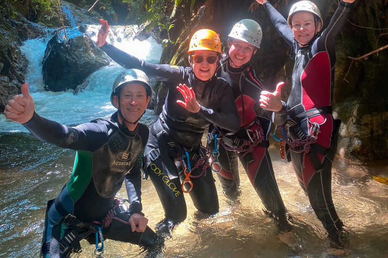 Baños de Agua Santa: Canyoning extremo em Cashaurco