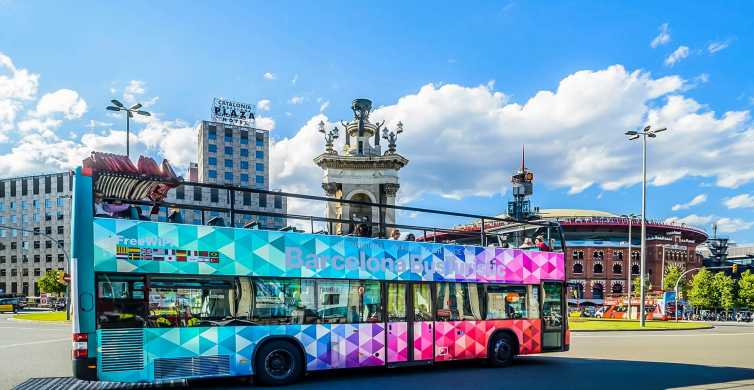 Barcelona: City Sightseeing Hop-On Hop-Off Bus Tour