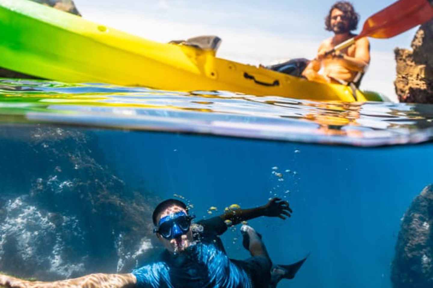 La Herradura: Tour en Kayak y Snorkel a la Reserva de Cerro Gordo