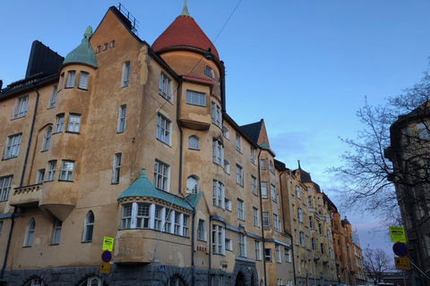 Helsinki: Katajanokka, secesyjna dzielnica w sercu Helsinek, z Doro